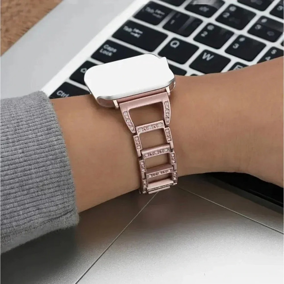 Sparkling Rhinestone Watchband for Apple Watch - Picture 1 of 5